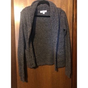 Decree Grey Cardigan Sweater